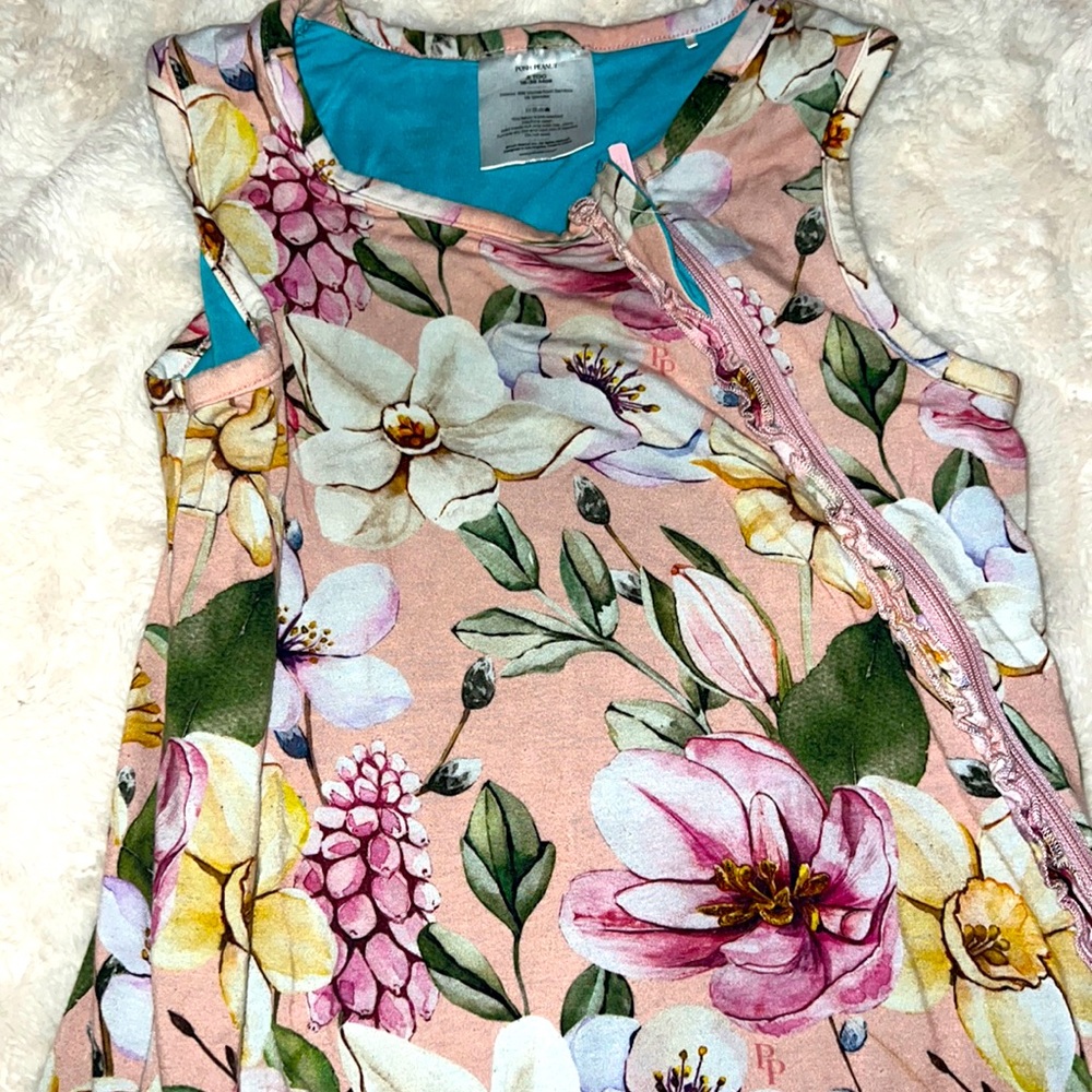 Floral posh peanut sleep sack 18-36 months .5 TOG
